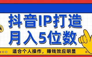 外面收费599抖音蓝海项目，0基础小白可操作，暴力引流涨粉项目，多号复制，月入300-500