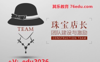 珠宝店长团队建设与激励（5集） mp4高清无水印视频教程网盘免费下载