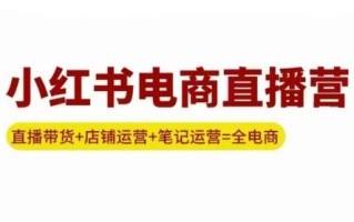 申铭老师·小红书电商直播营(更新)