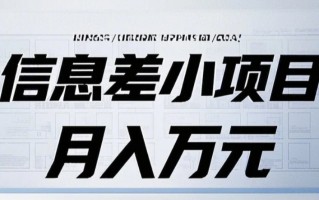 信息差小项目：国内外视频代下载，项目操作简单零成本零门槛月入过万