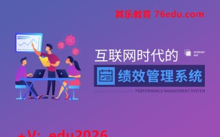 互联网时代下的绩效管理系统（5集） mp4高清无水印视频教程网盘免费下载