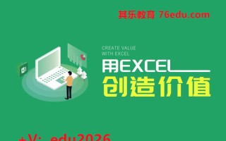 用EXCEL创造价值（12集） mp4高清无水印视频教程网盘免费下载