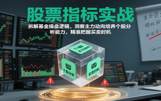 股票指标实战，基金操盘逻辑拆解，洞察主力动向培养个股分析能力把握买卖时机(更新)