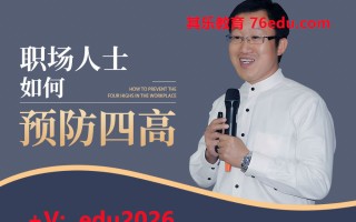 职场人士如何预防四高（4集） mp4高清无水印视频教程网盘免费下载