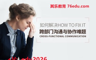 如何解决跨部门沟通与协作难题（3集） mp4高清无水印视频教程网盘免费下载