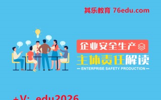 企业安全生产主体责任解读（2集） mp4高清无水印视频教程网盘免费下载