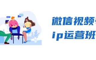 微信视频号ip运营班：特邀分享+CEO直播+精英分享，揭秘视频号变现秘诀