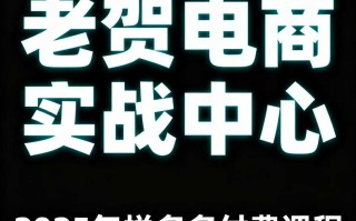 老贺电商2025年拼多多付费课程，用通俗易懂的方法告诉你多多怎么玩
