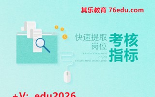 快速提取岗位考核指标（3集） mp4高清无水印视频教程网盘免费下载