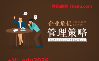 企业危机管理策略（9集） mp4高清无水印视频教程网盘免费下载