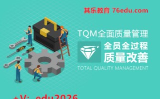 TQM全面质量管理-全员全过程质量改善（4集） mp4高清无水印视频教程网盘免费下载