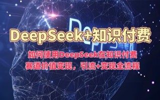 如何使用DeepSeek在知识付费赛道价值变现，引流+变现全流程