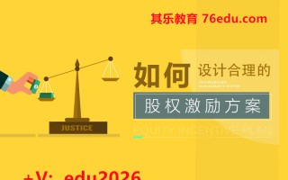如何设计合理的股权激励方案（2集） mp4高清无水印视频教程网盘免费下载