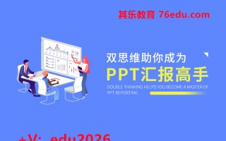 双思维助你成为PPT汇报高手（42集） mp4高清无水印视频教程网盘免费下载