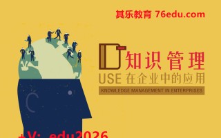 知识管理在企业中的应用（3集） mp4高清无水印视频教程网盘免费下载