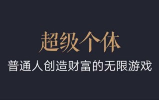 超级个体：2024-2025翻盘指南，普通人创造财富的无限游戏