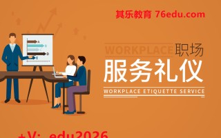 职场服务礼仪（3集） mp4高清无水印视频教程网盘免费下载