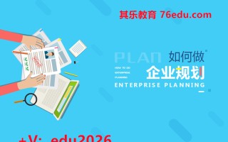 如何做企业规划（3集） mp4高清无水印视频教程网盘免费下载