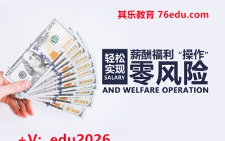 轻松实现薪酬福利“操作”零风险（5集） mp4高清无水印视频教程网盘免费下载