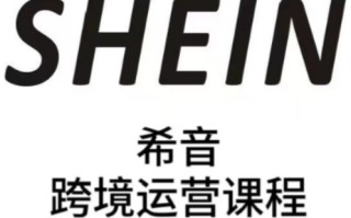 SHEIN希音全流程运营实战课，适合全托管与半托管模式卖家全面提升运营能力
