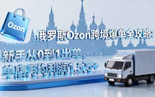 俄罗斯Ozon跨境爆单全攻略：新手从0到1出单，单店月均利润1.5万+