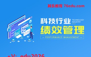 科技行业绩效管理（3集） mp4高清无水印视频教程网盘免费下载