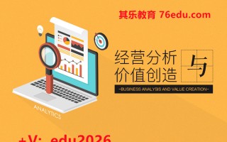 经营分析与价值创造（3集） mp4高清无水印视频教程网盘免费下载
