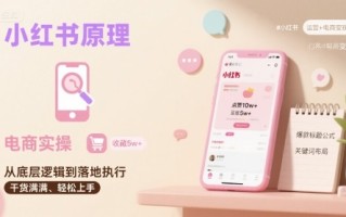 小红书原理以及详细实操流程，小红书电商教程
