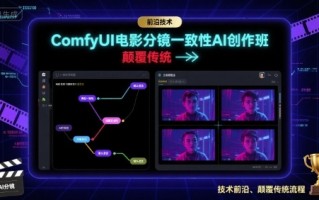 ComfyUI电影分镜一致性AI创作班，前沿技术，颠覆传统