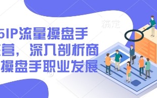 2025IP流量操盘手训练营，深入剖析商业IP操盘手职业发展