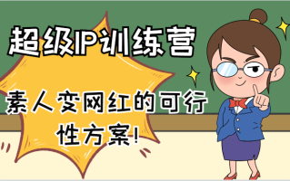 超级IP训练营-IP大课，素人变网红的可行性方案！(61节)