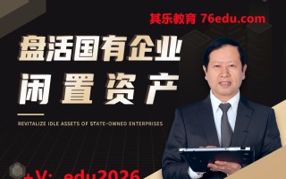 盘活国有企业闲置资产 mp4高清无水印视频教程网盘免费下载
