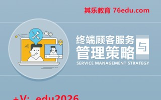 终端顾客服务与管理策略（6集） mp4高清无水印视频教程网盘免费下载