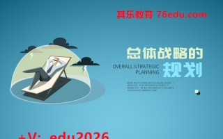 总体战略的规划（4集） mp4高清无水印视频教程网盘免费下载