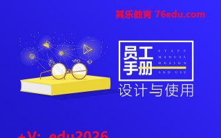 员工手册设计与使用（5集） mp4高清无水印视频教程网盘免费下载