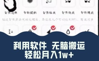 使用软件自动化操作，轻松月入10000+，就算是小白也能简单上手