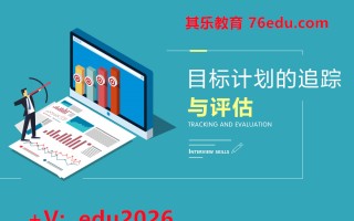目标计划的追踪与评估（２集） mp4高清无水印视频教程网盘免费下载