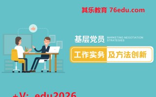 基层党员工作实务及方法创新（4集） mp4高清无水印视频教程网盘免费下载