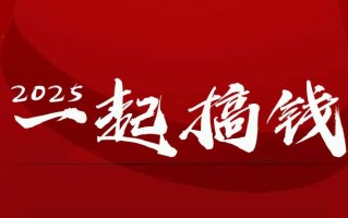 2025年，请“不择手段”去搞钱!