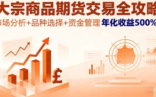 大宗商品期货交易全攻略，市场分析+品种选择+资金管理，年化收益500%+