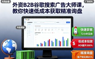 外资B2B谷歌搜索广告大师课，教你快速低成本获取精准询盘