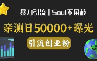 亲测日引500+创业粉丨有手就行的全行业暴力引流创业粉