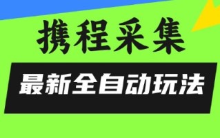 携程信息采集全自动玩法，0风控，无脑开干【揭秘】