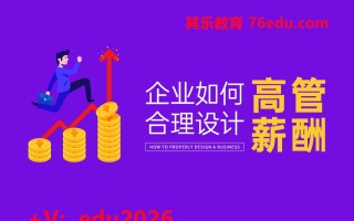 企业如何合理设计高管薪酬（2集） mp4高清无水印视频教程网盘免费下载