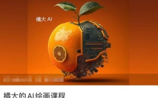 橘大的AI绘画课程，AI绘画零基础小白，从入门到精通