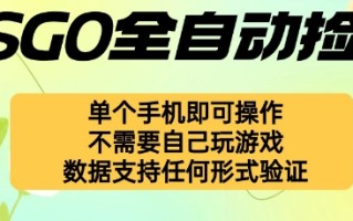 自动挂G捡漏，不用自己挂G不用玩游戏，一个手机即可操作，新手小白轻松月入1W+【揭秘】