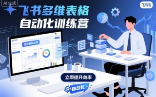 飞书多维表格自动化训练营，手把手教你告别重复处理，用多维表格开启高效办公新模式