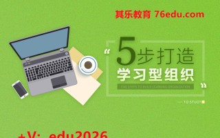 五步打造学习型组织（5集） mp4高清无水印视频教程网盘免费下载