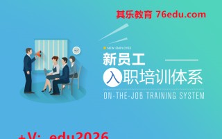 新员工入职培训体系（2集） mp4高清无水印视频教程网盘免费下载