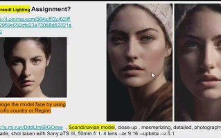 (9312期)Midjourney v5 ChatGPT 和 Bard AI人工智能人像摄影大师班-15节-中英字幕